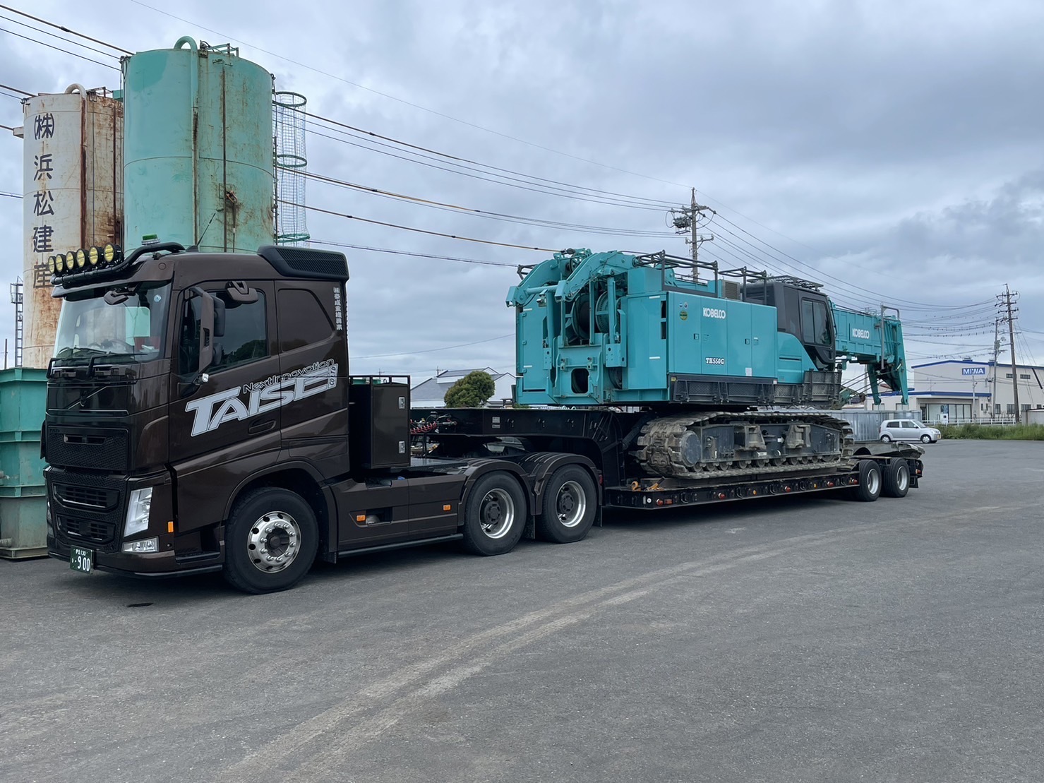 写真:重量物運搬