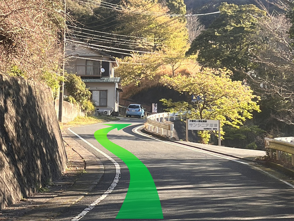 沼津方面からお越しの方